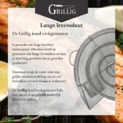 Grillig - Koud Rookgenerator - Cold Smoke Generator - Voor Het Koud Roken Van Vlees - Vis - Kaas - Noten -Barbecue Benodigdheden 1200x1200 1616