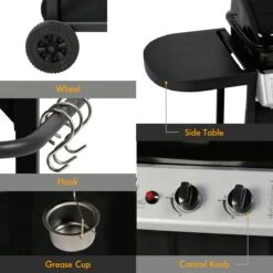 Bighorn Gasbarbecue En Grill – 2 Branders – Zwart -Barbecue Benodigdheden 1200x1200 1652