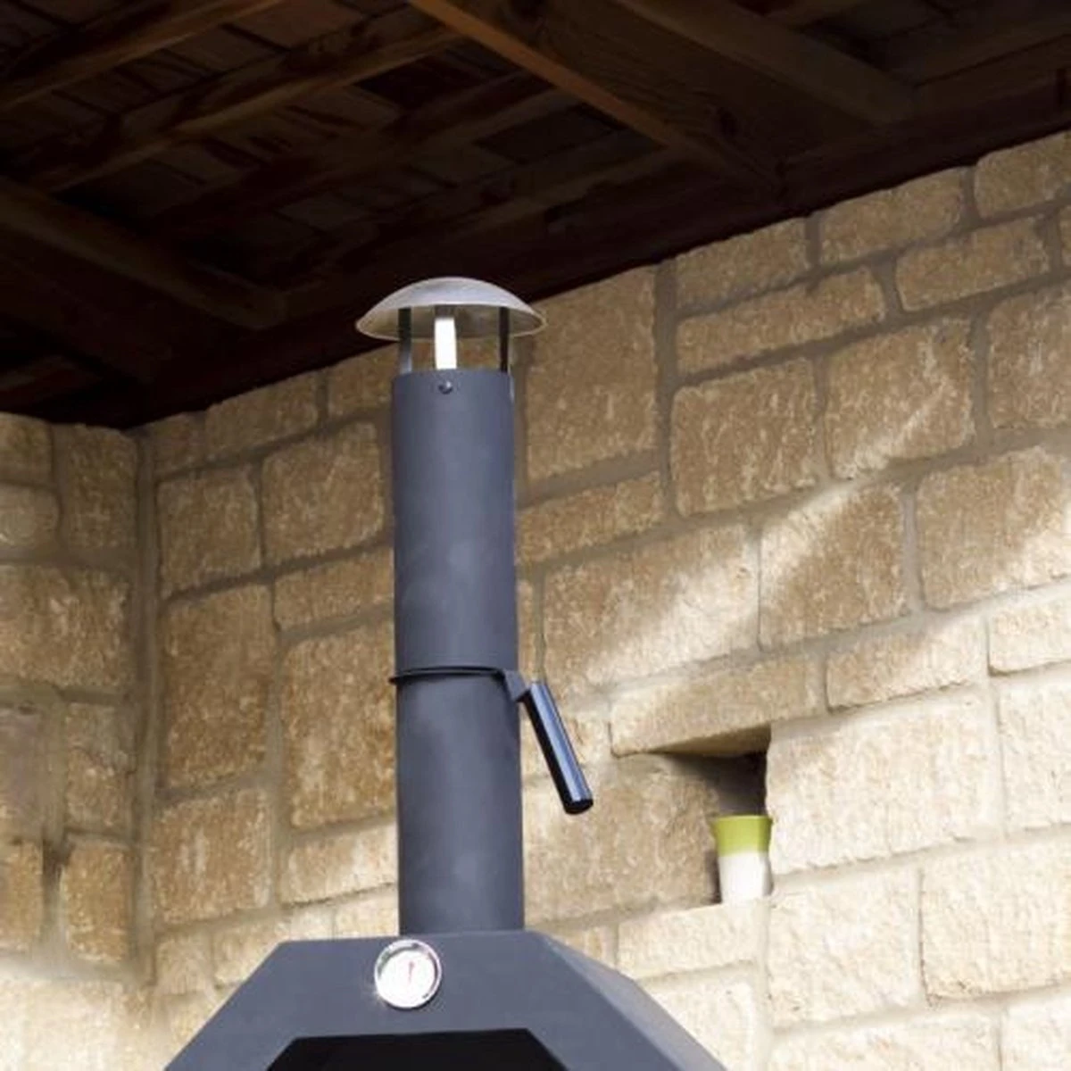 Merkloos MaxxGarden Pizza Oven - Smoker Barbecue Houtskool 45 X 65 X 158cm 18 Merkloos MaxxGarden Pizza Oven - Smoker Barbecue Houtskool 45 X 65 X 158cm - Afbeelding 18