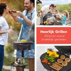 KitchenBrothers Elektrische BBQ - Met Grillplaat - Anti-aanbaklaag - Incl. Plank/Houders - Grilloppervlak 46,5x33,8cm - Tot 300°C - 2400W - Zwart 17 KitchenBrothers Elektrische BBQ - Met Grillplaat - Anti-aanbaklaag - Incl. Plank/Houders - Grilloppervlak 46,5x33,8cm - Tot 300°C - 2400W - Zwart -Barbecue Benodigdheden 1200x1200 1694