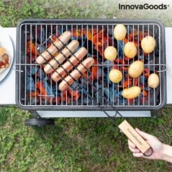 Innovagoods BARBECUEGRIL VOOR WORSTJES SOSKET - Bbq Accesoires - Bbq Accesoires Rooster -Barbecue Benodigdheden 1200x1200 1786
