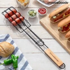Innovagoods BARBECUEGRIL VOOR WORSTJES SOSKET - Bbq Accesoires - Bbq Accesoires Rooster -Barbecue Benodigdheden 1200x1200 1789