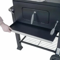 Vaggan Luxe Houtskool Barbecue - Grilloppervlak (LxB) 44 X 32 Cm - Staal - Matzwart -Barbecue Benodigdheden 1200x1200 1792