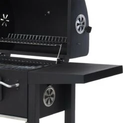 Vaggan Luxe Houtskool Barbecue - Grilloppervlak (LxB) 44 X 32 Cm - Staal - Matzwart -Barbecue Benodigdheden 1200x1200 1794