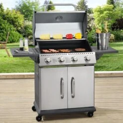 Kansas Gasgrill Barbecue - 4 Pits - RVS -Barbecue Benodigdheden 1200x1200 1853