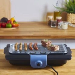 Moulinex BG134812 Barbecue Tafelblad Electrisch 2100W Zwart, Blauw, Zilver Barbecue 21 Moulinex BG134812 Barbecue Tafelblad Electrisch 2100W Zwart, Blauw, Zilver Barbecue -Barbecue Benodigdheden 1200x1200 1882