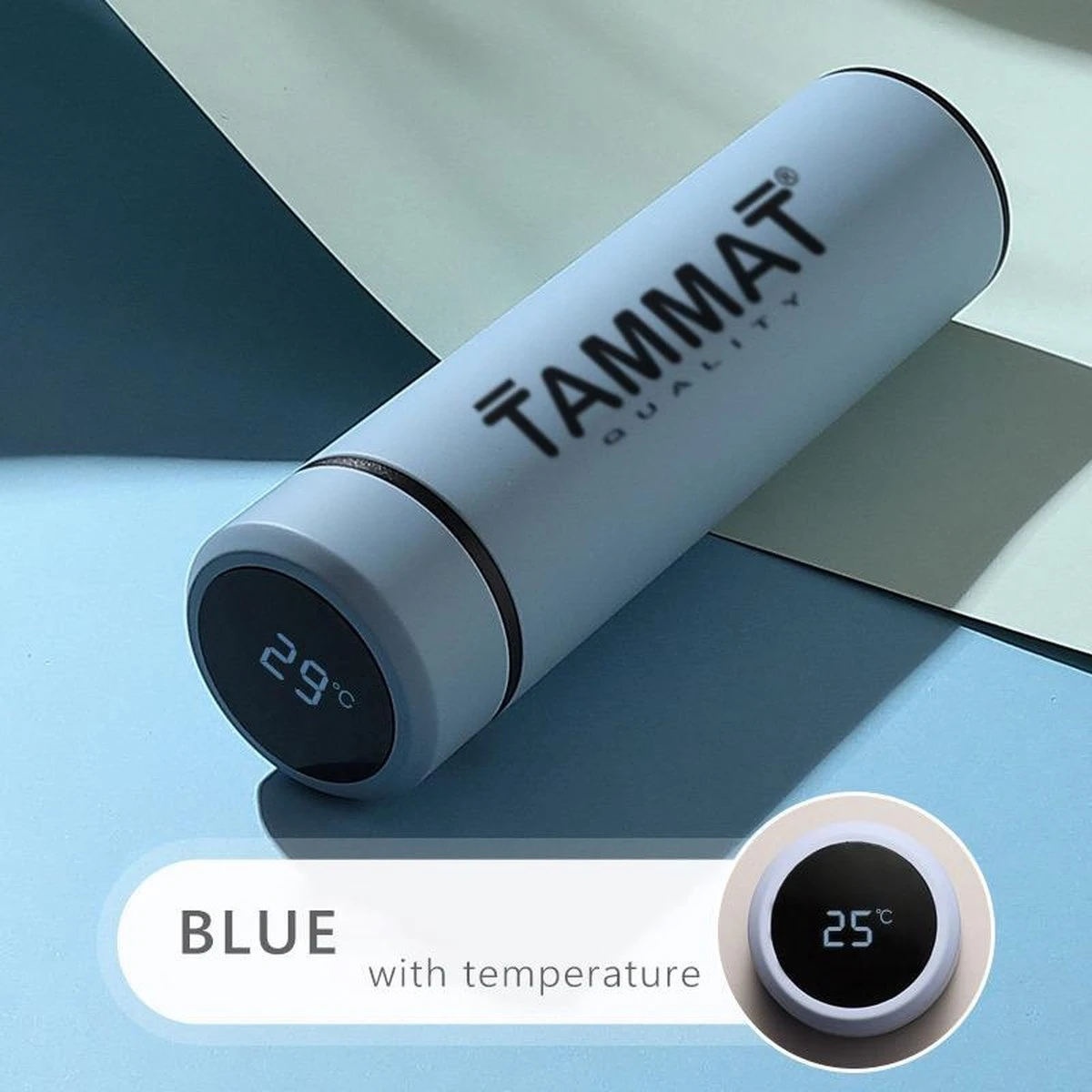 Slimme Thermosfles Met LCD Temperatuur Display - Curver Isolatiefles 500 ML - Rubber Coating - Dubbelwandige Thermosfles - Thermosbeker - Isoleerfles - Thermoskan - Travel Mug - Bidon Drinkfles - Koffiebeker - Drinkflessen - RVS - Smart Thermos 1 Slimme Thermosfles Met LCD Temperatuur Display - Curver Isolatiefles 500 ML - Rubber Coating - Dubbelwandige Thermosfles - Thermosbeker - Isoleerfles - Thermoskan - Travel Mug - Bidon Drinkfles - Koffiebeker - Drinkflessen - RVS - Smart Thermos