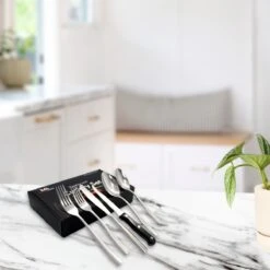 Master Knives 6 Persoons Bestekset (36-delig) - Lepels, Messen, Vorken & Steakmessen - Vaatwasserbestendig - Zilver / RVS -Barbecue Benodigdheden 1200x1200 2072