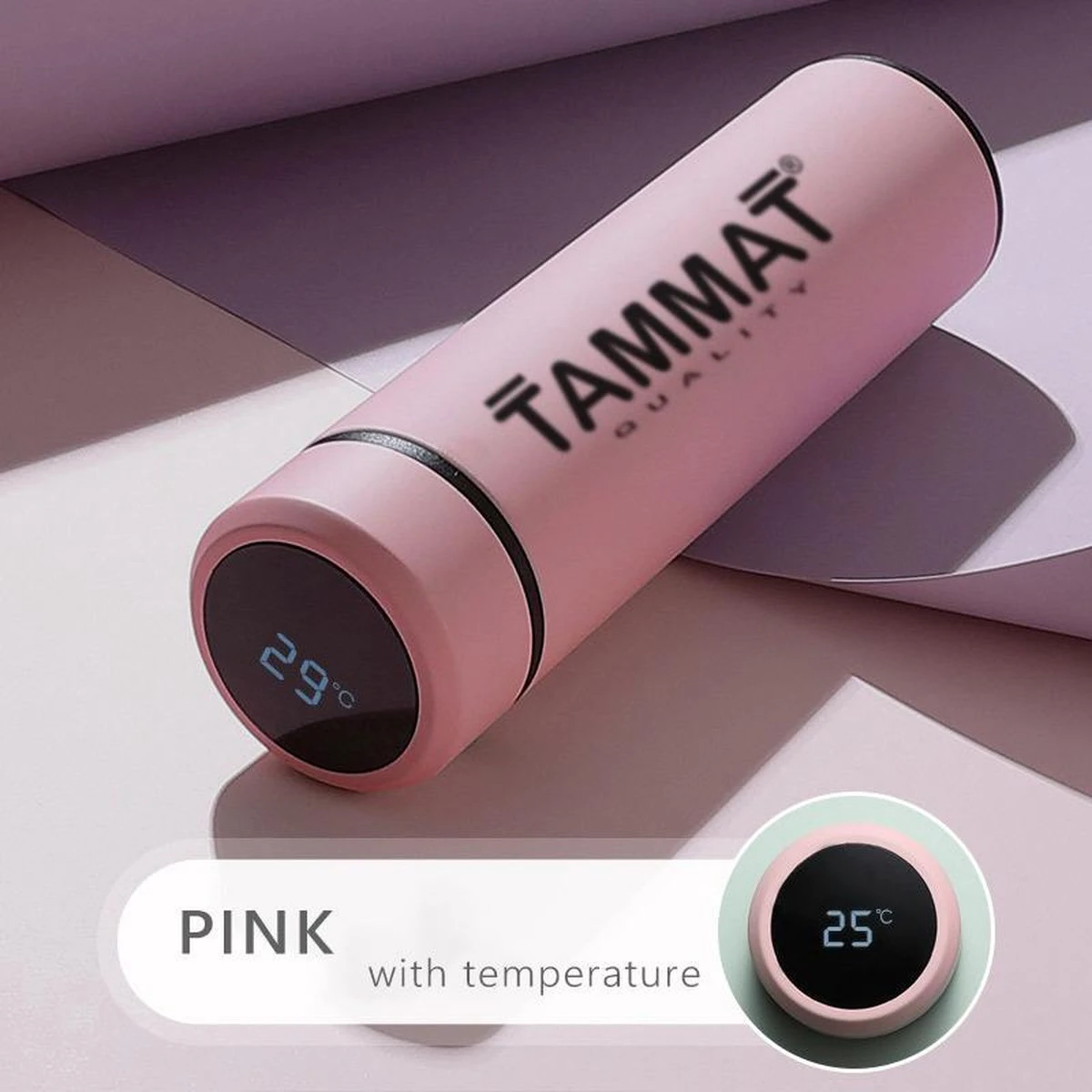 Slimme Thermosfles Met LCD Temperatuur Display - Curver Isolatiefles 500 ML - Rubber Coating - Dubbelwandige Thermosfles - Thermosbeker - Isoleerfles - Thermoskan - Travel Mug - Bidon Drinkfles - Koffiebeker - Drinkflessen - RVS - Smart Thermos 11 Slimme Thermosfles Met LCD Temperatuur Display - Curver Isolatiefles 500 ML - Rubber Coating - Dubbelwandige Thermosfles - Thermosbeker - Isoleerfles - Thermoskan - Travel Mug - Bidon Drinkfles - Koffiebeker - Drinkflessen - RVS - Smart Thermos - Afbeelding 11