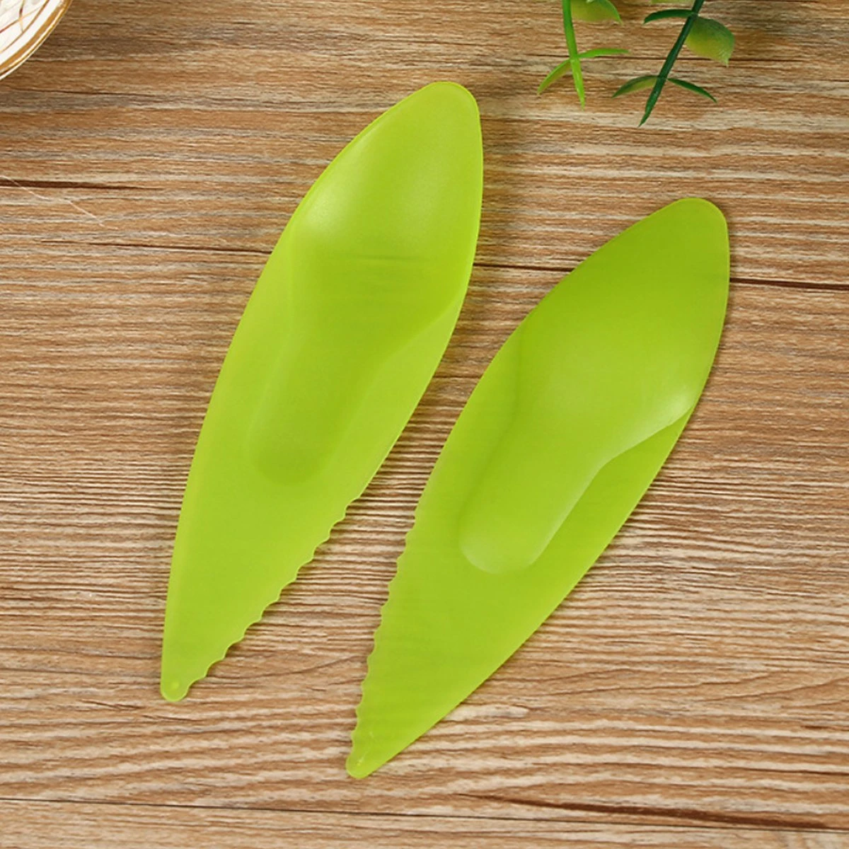 Merkloos Kiwi Lepel/Mes | Kunststof | 10,5cm | Ideaal Voor Kinderen | 3, 5 Of 8 Stuks Hoge Korting! 3 Merkloos Kiwi Lepel/Mes | Kunststof | 10,5cm | Ideaal Voor Kinderen | 3, 5 Of 8 Stuks Hoge Korting! - Afbeelding 3