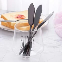 House Of Husk Botermesjes Set - Zwart - RVS - Botermes - Smeermessen - Tapas Mesjes - 6 Stuks -Barbecue Benodigdheden 1200x1200 2120