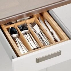 Excellent Houseware Bestekbak Hout Uitschuifbaar -Barbecue Benodigdheden 1200x1200 2137