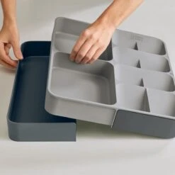 Joseph Joseph Bestek Organizer Uitschuifbaar - Grijs - Sorteervakken & Uitschuifbaar -Barbecue Benodigdheden 1200x1200 2148