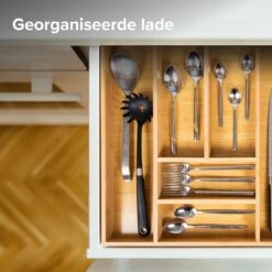 Grote Bestekbak Bamboe 51x47cm | Besteklade Van Coninx | Bestekhouder | Opbergbak | Duurzaam | Voor Laden Van 47cm Diep -Barbecue Benodigdheden 1200x1200 2151