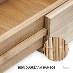 Gadgy Uitschuifbare Bestekbak - Uitschuifbare Bestekcassette Hout - Besteklade - Ladeverdeler - 6/8 Vakken - Bamboe -Barbecue Benodigdheden 1200x1200 2159