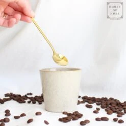 House Of Husk® Theelepels Set - Theelepeltjes - Koffielepels - Koffielepeltjes - RVS - 15cm - 6 Stuks - Goud -Barbecue Benodigdheden 1200x1200 2204