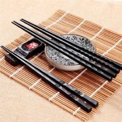 KELERINO. Chopsticks Set (2 Stokjes) - Eetstokjes Sushi - Bloemen -Barbecue Benodigdheden 1200x1200 2292