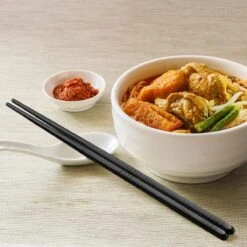 Alheco 6 Paar Koreaanse Chopsticks - Eetstokjes - Metaal / RVS - Zwart -Barbecue Benodigdheden 1200x1200 2319