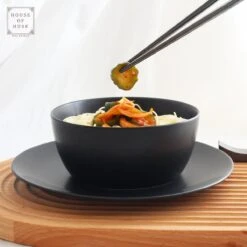 House Of Husk Chopsticks Set - Koreaanse Eetstokjes - Vaatwasserbestendig - RVS - 5 Paar - Zwart -Barbecue Benodigdheden 1200x1200 2329