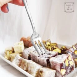 House Of Husk® Zilveren Gebaksvorkjes - Dessertvorken - Taartvorkjes - Cocktailvorken - Klein Vorkjes - 12 Stuks - RVS - 14cm -Barbecue Benodigdheden 1200x1200 2352