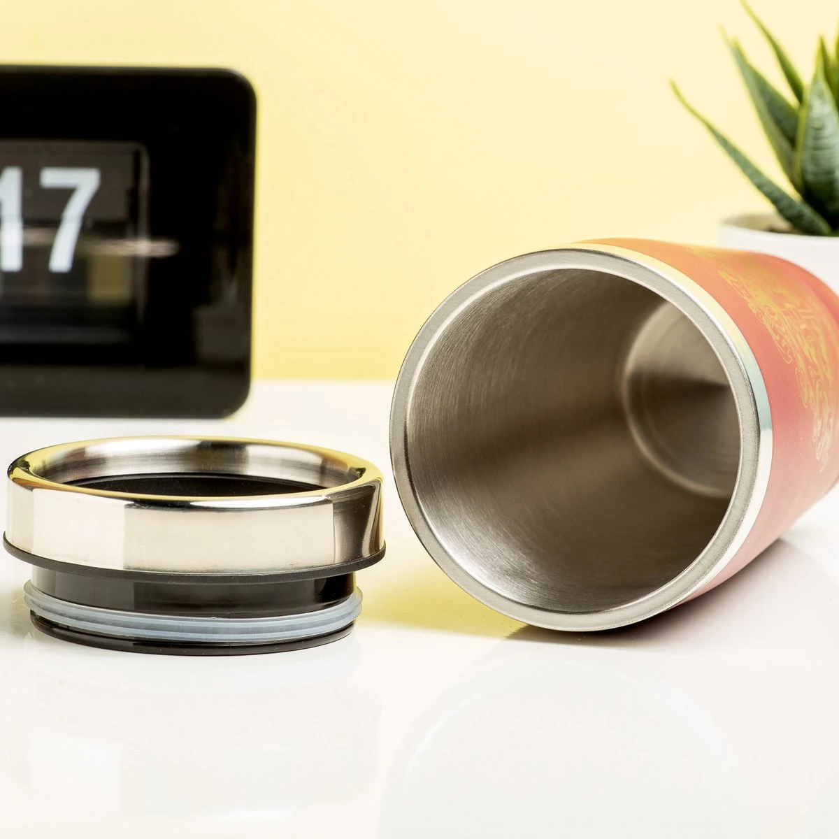 Paladone Harry Potter Reisbeker - Hogwarts - 450 Ml 6 Paladone Harry Potter Reisbeker - Hogwarts - 450 Ml - Afbeelding 6