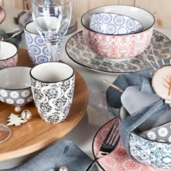 Cosy&Trendy Delirio Dinerbord - Ø 23.5 Cm - Set-6 -Barbecue Benodigdheden 1200x1200 348