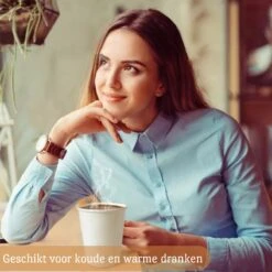 Drinkbeker Wit - Koffiebeker - Kartonnen Beker - 265ml - 100 Stuks - Wegwerpbeker - Papieren Beker - To-Go -Barbecue Benodigdheden 1200x1200 432