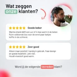 Triple J® Koffiebeker To Go - Thermosbeker - BPA & Lekvrij - 510ml - Zwart -Barbecue Benodigdheden 1200x1200 495