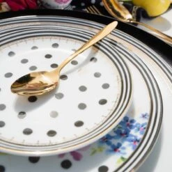 Melli Mello Nora Dots - Serviesset - Complete Serviesset 6 Personen - Bloemen - Stippen -Barbecue Benodigdheden 1200x1200 775