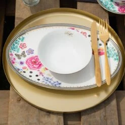 Melli Mello Nora Dots - Serviesset - Complete Serviesset 6 Personen - Bloemen - Stippen -Barbecue Benodigdheden 1200x1200 777