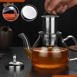 SensaHome - Infuser Theekan/Theepot - Transparant - Glas 22 SensaHome - Infuser Theekan/Theepot - Transparant - Glas -Barbecue Benodigdheden 1200x1200 840