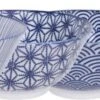 Tokyo Design Studio, Nippon Blue Assorted Designs Tayo Bowl 15.2x6.7cm 500ml Set Van 4 Kommen