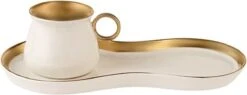 Karaca -Delon- Set Van 2 Koffiekopset-voor Twee Personen-Turkse Koffie-espresso-wit-gold-porselein- 7 Karaca -Delon- Set Van 2 Koffiekopset-voor Twee Personen-Turkse Koffie-espresso-wit-gold-porselein- -Barbecue Benodigdheden 1200x461