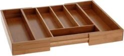 Excellent Houseware Bestekbak Hout Uitschuifbaar -Barbecue Benodigdheden 1200x546 2