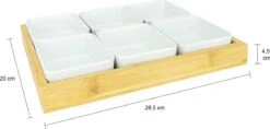 Krumble Borrelplank Met 6 Schaaltjes - Borrelplank - Tapasschaal - Serveerschaal Met Vakjes - Snackschaal - Snack- & Tappasschalen - Serveerplanken- Serveerschalen - Hout En Keramiek - 6 Delig Schaaltjes - Wit En Bruin 7 Krumble Borrelplank Met 6 Schaaltjes - Borrelplank - Tapasschaal - Serveerschaal Met Vakjes - Snackschaal - Snack- & Tappasschalen - Serveerplanken- Serveerschalen - Hout En Keramiek - 6 Delig Schaaltjes - Wit En Bruin -Barbecue Benodigdheden 1200x571 3