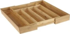 HI Bestekbak Uitschuifbaar Bamboe -Barbecue Benodigdheden 1200x583