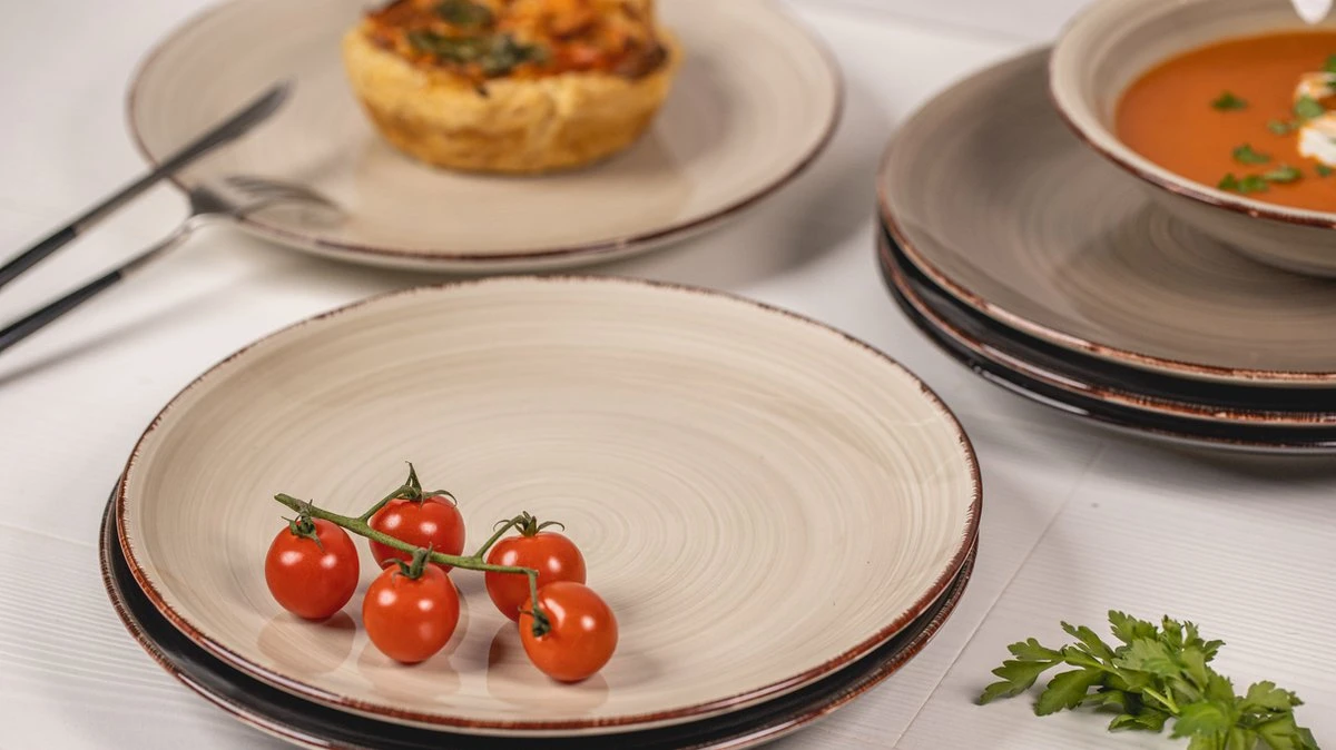 Studio Tavola Dinerborden Vintage Loft ø 26.5 Cm - 6 Stuks 2 Studio Tavola Dinerborden Vintage Loft ø 26.5 Cm - 6 Stuks - Afbeelding 2