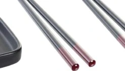 7-delige Sushi Serveer Set Aardewerk Voor 2 Personen Zwart - Sushi Servies -Barbecue Benodigdheden 1200x686 3