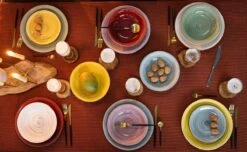 Tavola - Diepe Borden - Kleurrijk - Ø21cm - (6 Stuks) -Barbecue Benodigdheden 1200x738 2