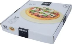 Boska Pizzasteen Deluxe - Voor Oven & BBQ - Knapperige Pizza's - Ø 29.5 Cm - BBQ Accessoires -Barbecue Benodigdheden 1200x740 1