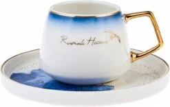 KARACA -ISTANBUL- 12 DELIGE- KOFFIEKOPJES VOOR 6 PERSONEN SET-Karaca Istanbul Set Van 12 Koffiekopjes 90 Ml- Moccamokken -espressokopjes Set Van Porselein, 6 Personen Robuuste Mokkatas, Porselein -Barbecue Benodigdheden 1200x760