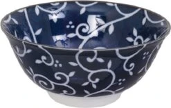 Tokyo Desig Studio - Mixed Bowls - Blue Designs - 15x7 Cm, 550 Ml - Set Van 4 Kommen In Luxe Geschenkdoos -Barbecue Benodigdheden 1200x763 1