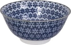 Tokyo Desig Studio - Mixed Bowls - Blue Designs - 15x7 Cm, 550 Ml - Set Van 4 Kommen In Luxe Geschenkdoos -Barbecue Benodigdheden 1200x770 5