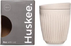 HuskeeCup & Deksel - Koffiebeker - Medium - 8oz/24cl - Natural -Barbecue Benodigdheden 1200x780 2