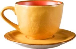 Vivi Oggi - Koffiekopjes Set Van 6 - Ø 9cm - Cappuccino - Kop En Schotel - 150 Ml - Italië -Barbecue Benodigdheden 1200x784 1