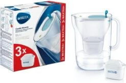 BRITA - Waterfilterkan Style Cool - Blauw - 2,4L + 3 MAXTRA+ Waterfilterpatronen -Barbecue Benodigdheden 1200x790