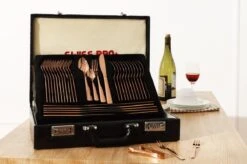 Swiss Pro+ Bestekset In Koffer-72 Delig-12 Persoons-Zwitsers Kwaliteit-Complete Set-100% Roestvrijstaal-Rose Gold 24k-Rose Goud 24K -Barbecue Benodigdheden 1200x799 117