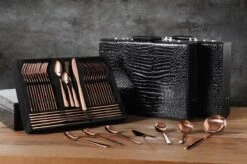 Swiss Pro+ Bestekset In Koffer-72 Delig-12 Persoons-Zwitsers Kwaliteit-Complete Set-100% Roestvrijstaal-Rose Gold 24k-Rose Goud 24K -Barbecue Benodigdheden 1200x799 121