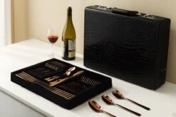 Swiss Pro+ Bestekset In Koffer-72 Delig-12 Persoons-Zwitsers Kwaliteit-Complete Set-100% Roestvrijstaal-Rose Gold 24k-Rose Goud 24K -Barbecue Benodigdheden 1200x799 124