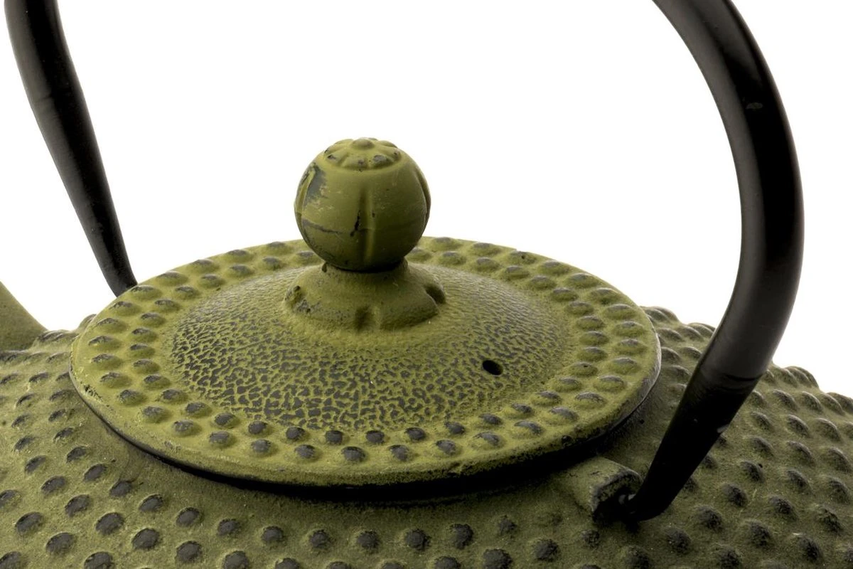 Bredemeijer - Theepot Xilin 1,25L Gietijzer Groen 3 Bredemeijer - Theepot Xilin 1,25L Gietijzer Groen - Afbeelding 3